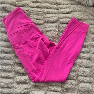 Lululemon Align High Rise Pink 25” Leggings Size Four (4) Pilates Princess